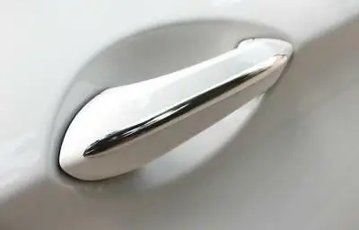 

Steel Side Door Handle Cover Trim 4pcs For BMW 7 Series F01 F02 2010-2015