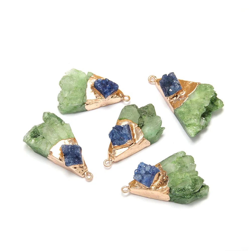 

Natural Stone Pendants Irregular Water Drop Agated Charms for Jewelry Making Necklace Accessories Gift for Women 35x35-20x40mm