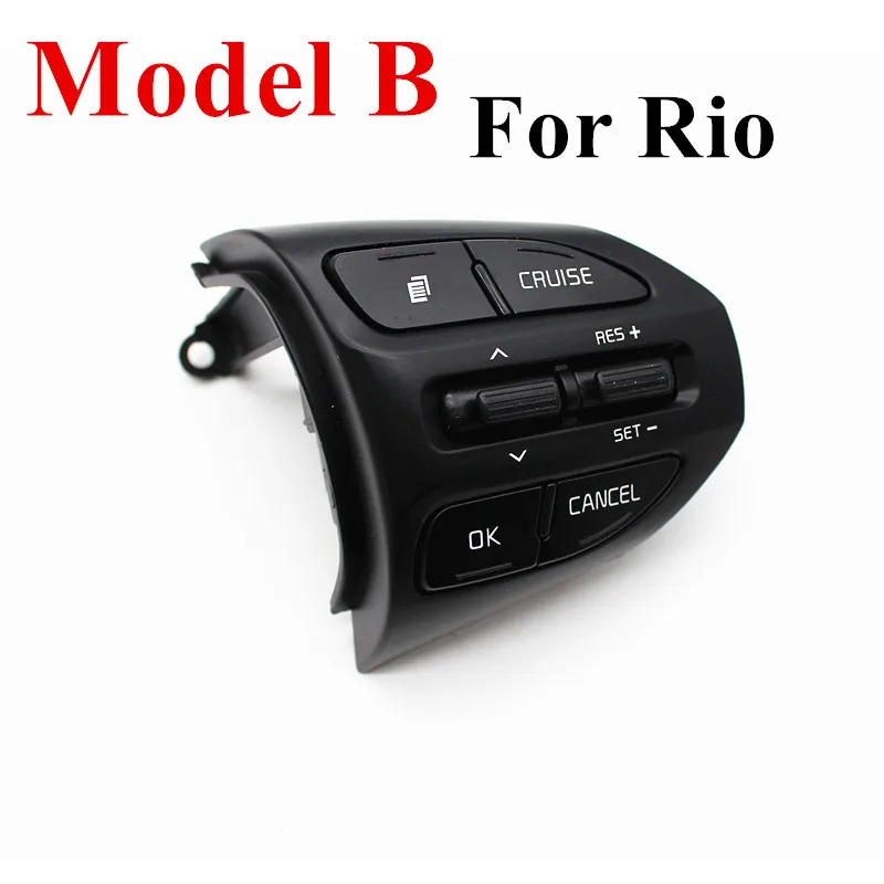 Кнопка рулевого колеса для KIA K2 RIO RIO X кнопки линии Bluetooth телефон круиз контроль громкости