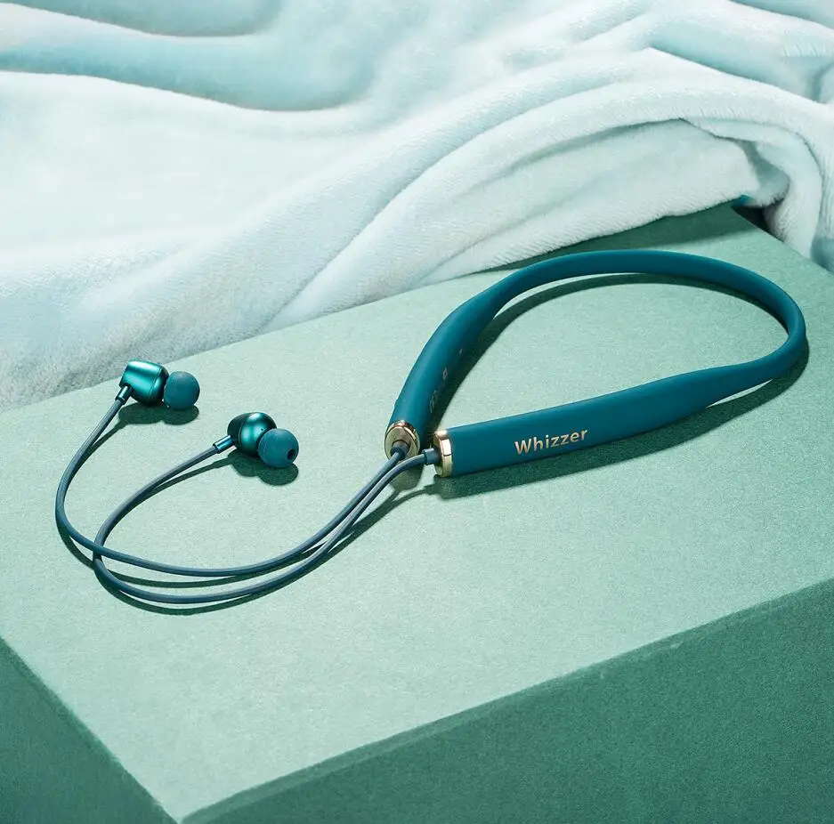 Green AM1E Bluetooth наушники AM1E, беспроводные наушники, Bluetooth 5,0, поддержка Qualcomm aptX& AAC, HD, Bluetooth, совместимы с IOS, Android, с микрофоном - Цвет: Green AM1E