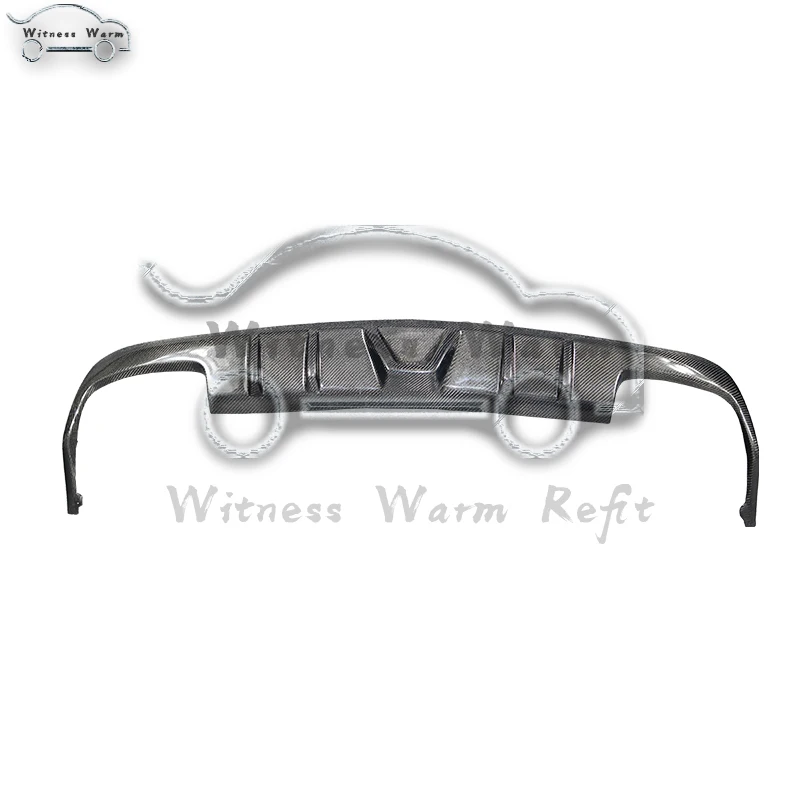 Спойлер для заднего бампера из углеродного волокна диффузор автомобиля Mercedes Benz