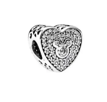 18 New 925 Sterling Silver Fashion capital Pendant Beads Fit Original Diy Bracelet Charms Jewelry making - Цвет: 18