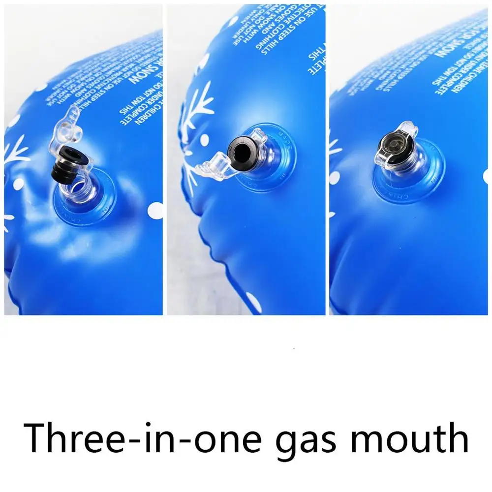 Надувная Снежная труба большая снежная лодка из ПВХ для зимнего катания на