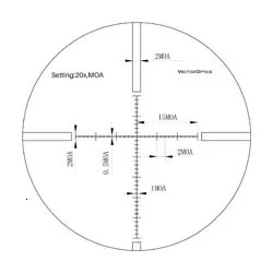 Векторная оптика Gen2 Sentinel 10-40x50mm стрельба Охота прицел с подсветкой Стекло MP сетка боковой Фокус длинный глаз рельеф