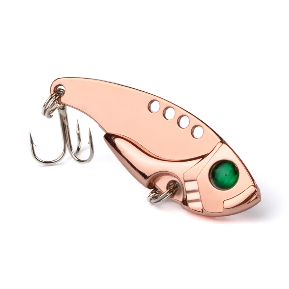 

1 Pcs Metal VIB 11G/6CM Fishing Lure Vibration Spoon Spinner Lure Crankbait Bass Artificial Hard Bait Cicada VIB Tackle