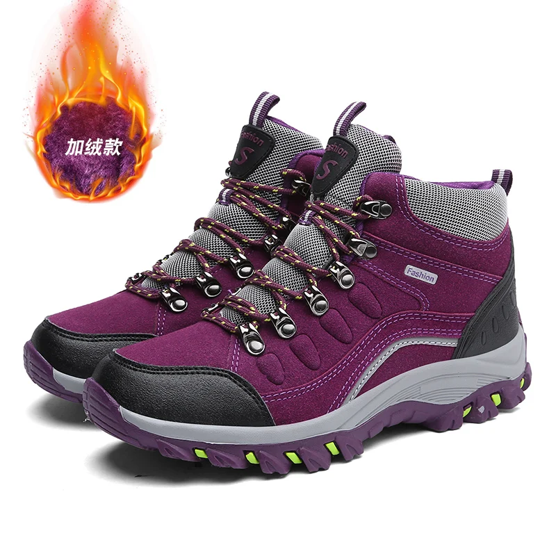waterproof hiking shoes woman outdoor trekking boots climbing treking mountain tracking hike professional botas senderismo 38 | Спорт и