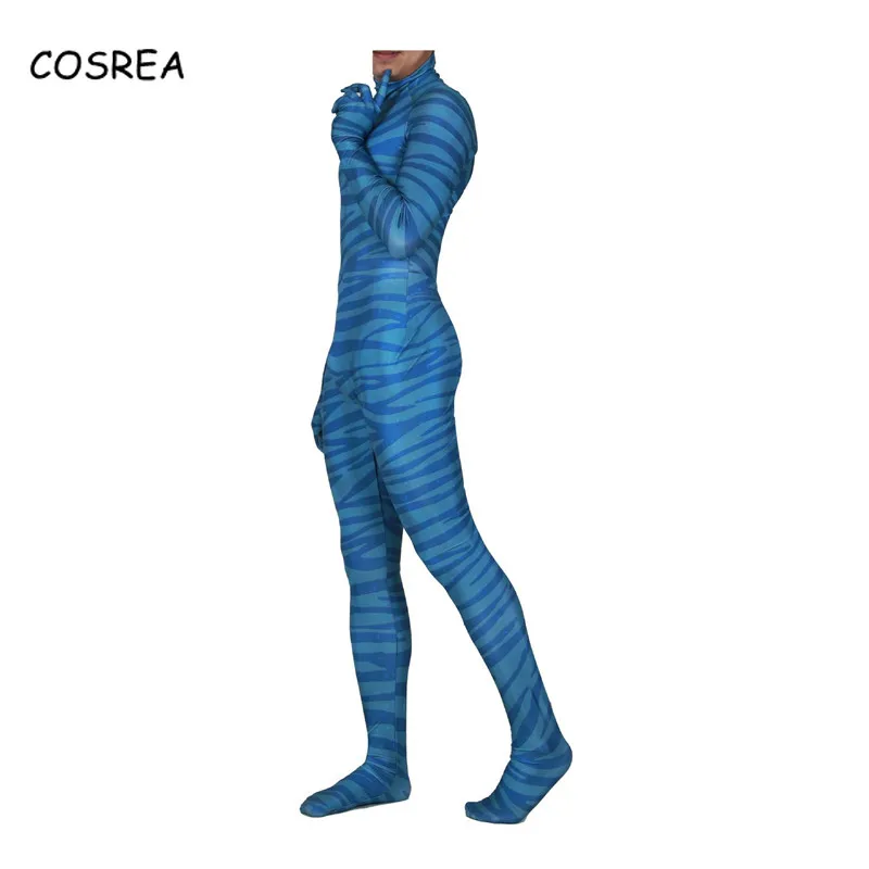 Костюм из фильма аватара 2 для косплея щука салли нейтири лайкра спандекс зентай