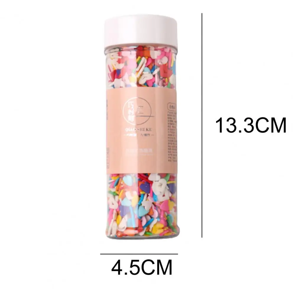

Hot Sales 100g/130g Sugar Sprinkles Compact Easy to Use Starch Mixed Cupcakes Decoration Candy for Fondant