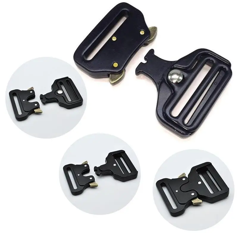 

Misterolina 2 Pcs Buckles New Design Quick Side Release For Webbing HQT0595 Buckles Luggage Bags Accessories Metal DIY M9Z6