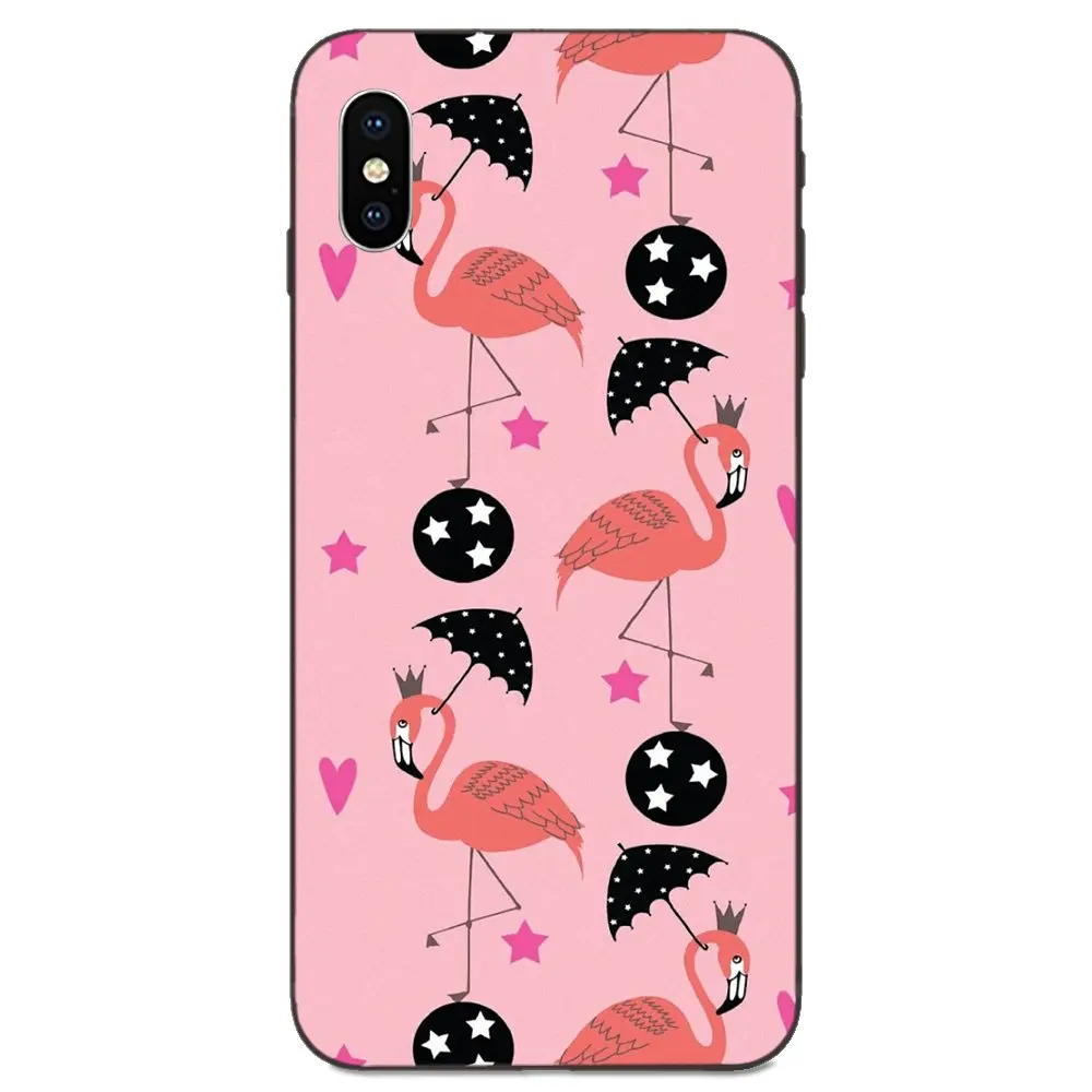 For Apple iPhone 4 4S 5 5S SE 6 6S 7 8 11 Plus X XS Max XR Pro Colorful Cute Phone Accessories Case Flamingo X27 S | Мобильные