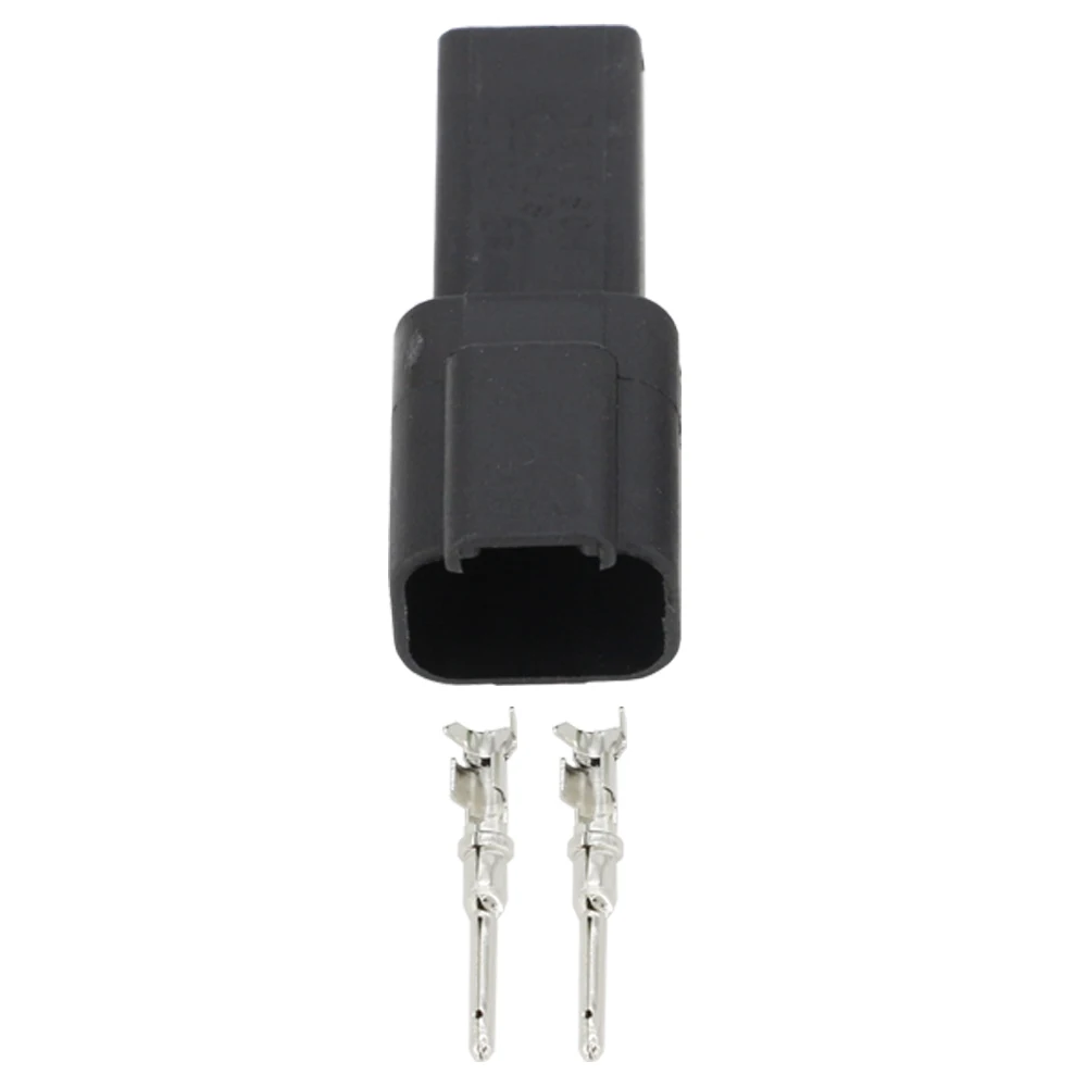 Черный 10 комплектов 2 Pin DJ3021Y-1.6-11/21 Deutsch разъемы DT04-2P/DT06-2S автомобильный водонепроницаемый провод электрический разъем