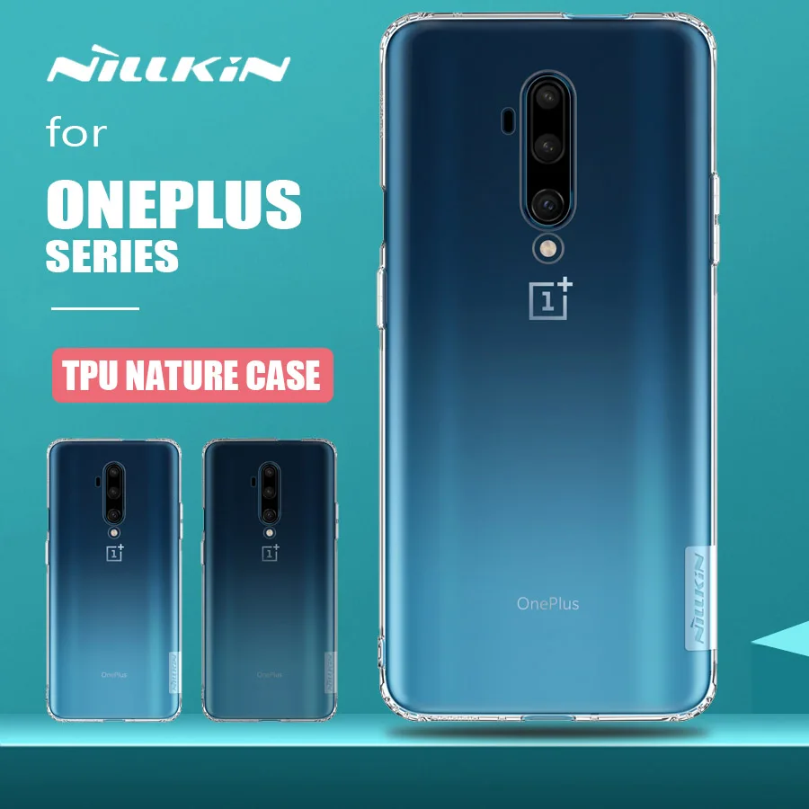 Для Oneplus 7T 7 Pro 6T чехол Nillkin TPU Ультратонкий чехол для телефона мягкий на ощупь силиконовый чехол для Oneplus 7T 7 Pro 6T 5T 5 прозрачный чехол