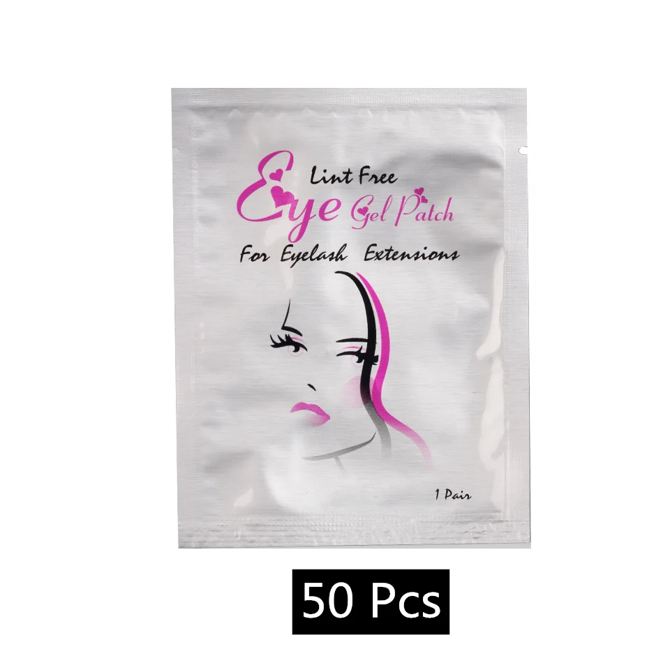 50 Pcs Girl 30/50/100 пар/лот глазные гель-патчи для ресниц, мини-лопасти вентилятора, кругов под глазами Бумага колодки, Прививка наращивания ресниц наклейки-заплатки - Цвет: 50 Pcs Girl