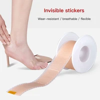 1roll invisible bionic anti wear foot sticker toe heel protector grinding blister plaster bandage cushion gel guard skin pads