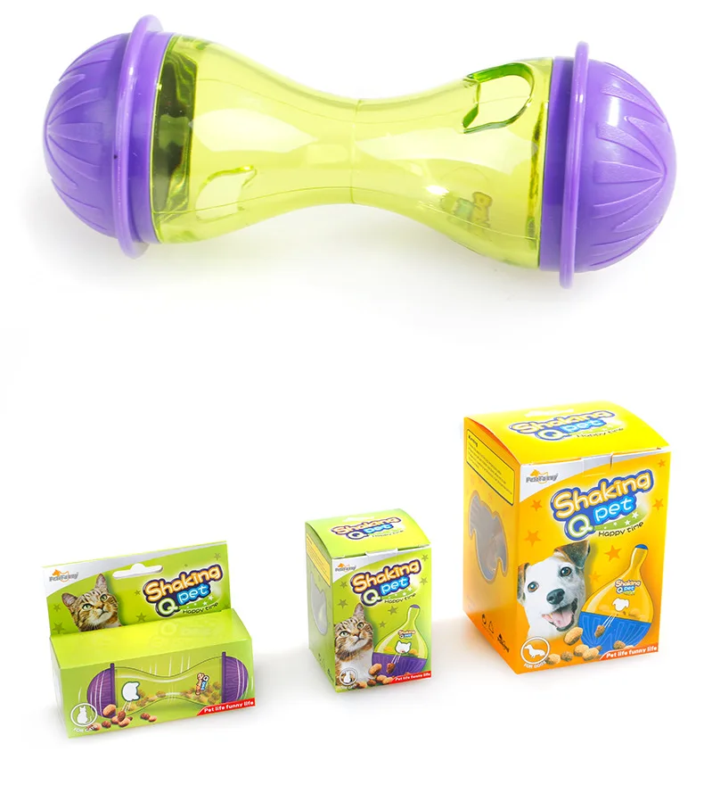 Интерактивный корм для кошек мячик игрушка животных игрушка-тумблер Умная