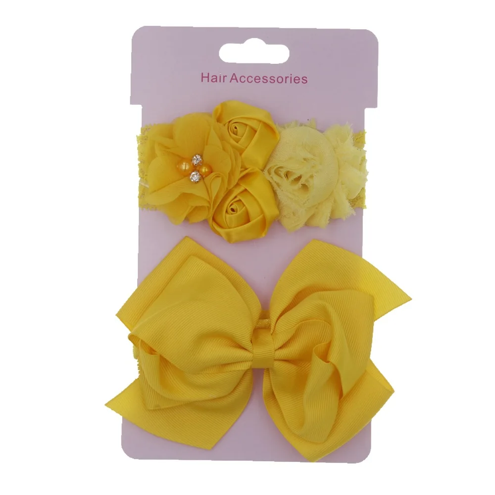 2019 с кружевными розами для маленьких девочек повязка на голову малышей