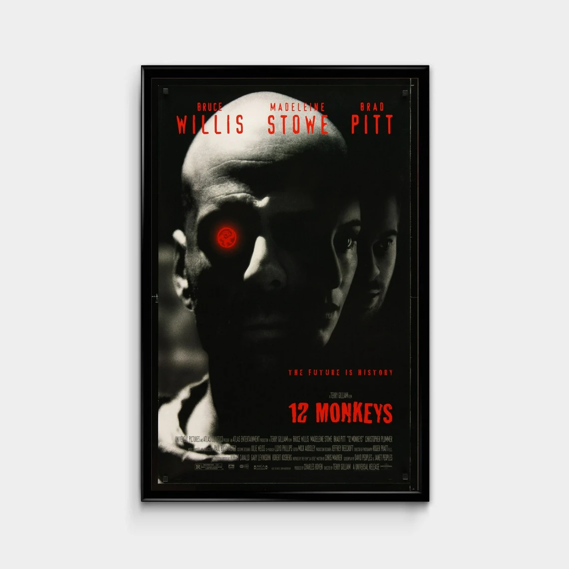 Мерцающий плакат с 12 обезьянами | Дом и сад