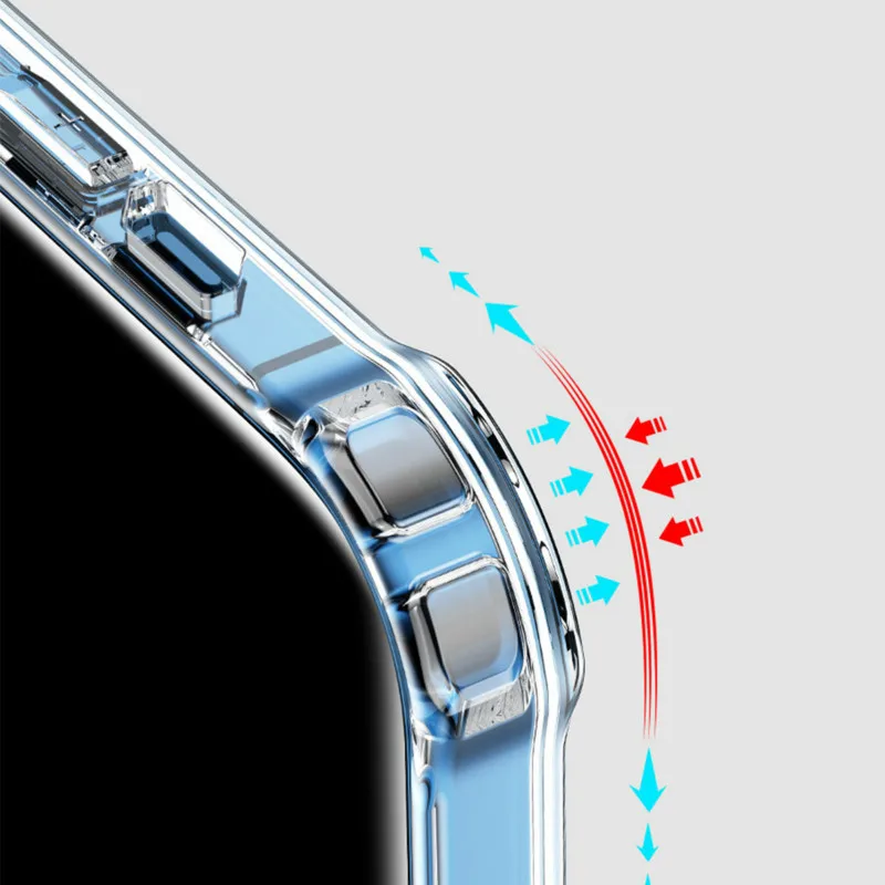 Luxury Clear Magnetic Macsafe Case For iPhone 13 12 Pro Max Mini Magsafe Transparent Macsafing Mac Safe Shockproof Cases | Мобильные