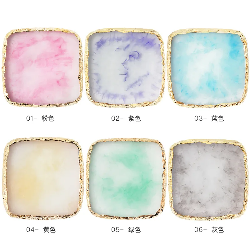 1 шт. палитра искусственных квадратных типсов для маникюра |