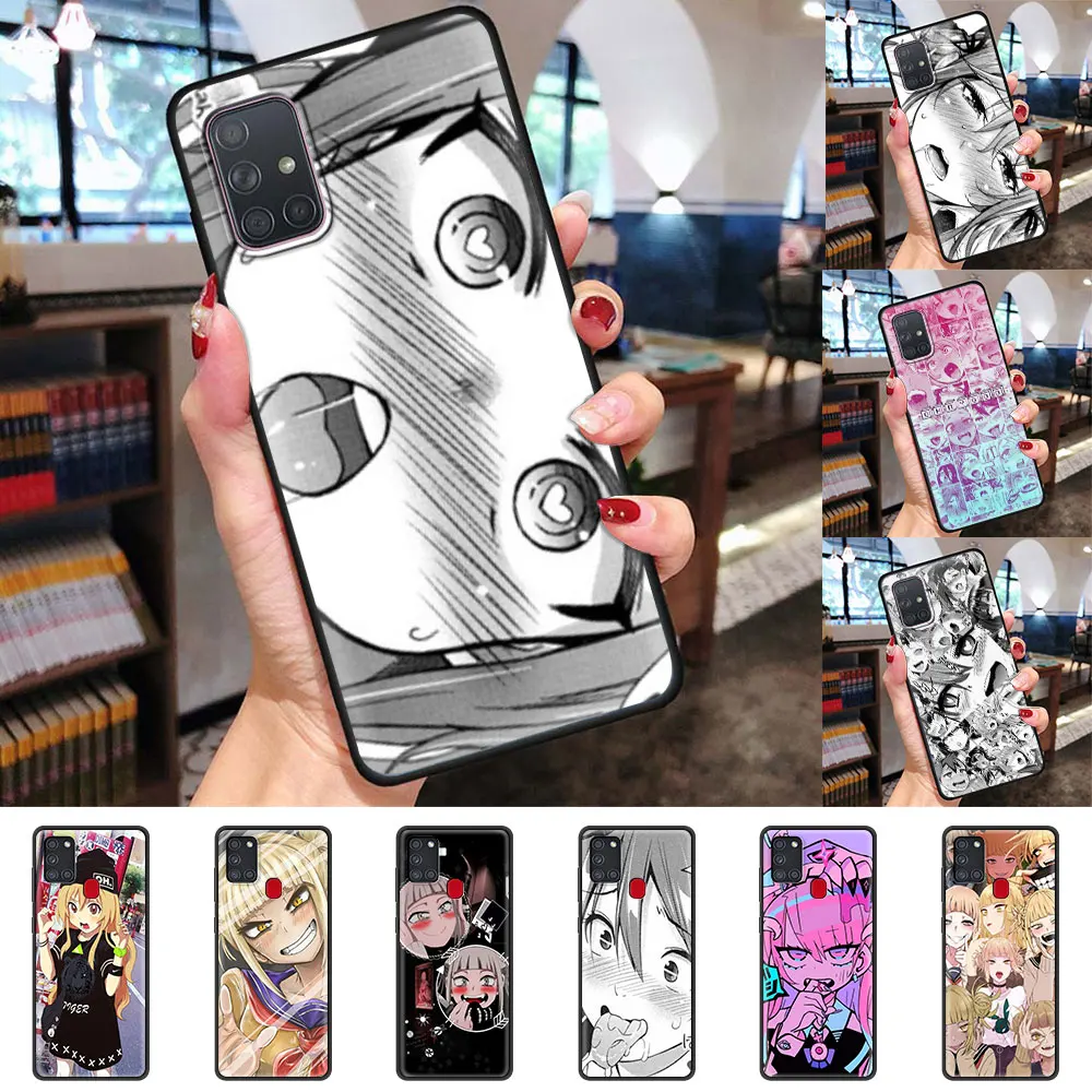 

Case For Samsung Galaxy A51 A50 A71 A21s A70 A41 A31 A40 A20e A12 A10 A72 A52 5G Soft Phone Cover Sac Hentai Harajuku Anime Girl