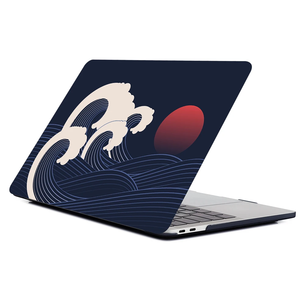 Чехол для ноутбука с морскими волнами Apple MacBook Retina Air 12 13 3 New Pro 15 4 16 дюймов|Сумки и