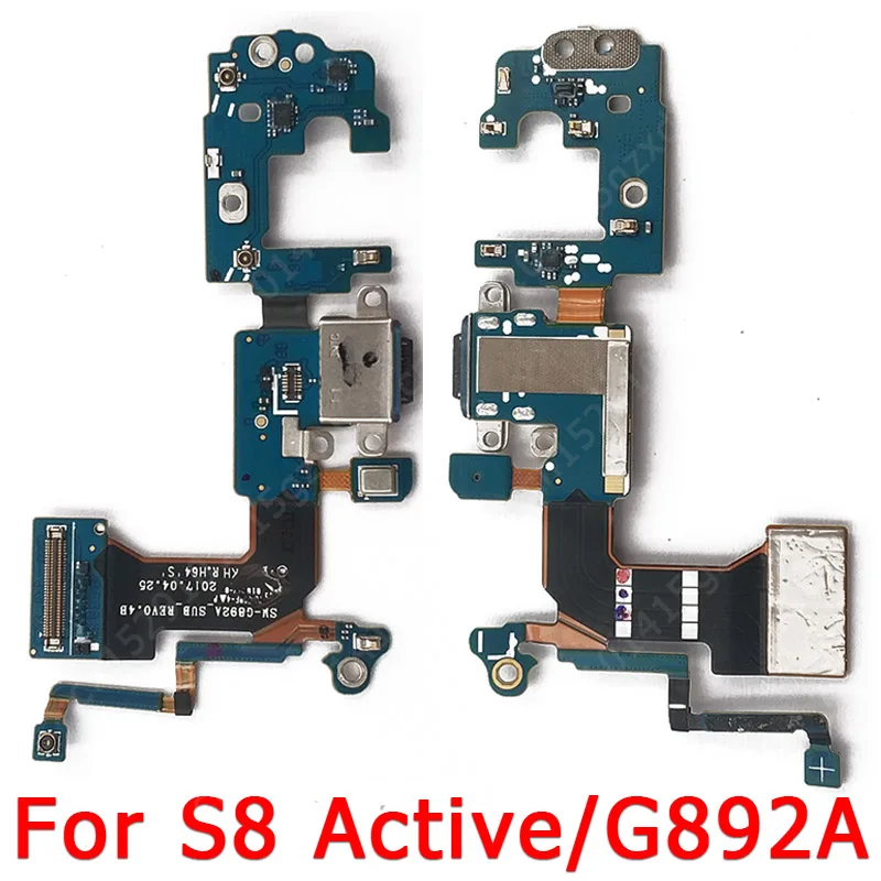 Оригинальный зарядный порт для Samsung Galaxy S8 Active G892A USB-плата зарядки печатная плата
