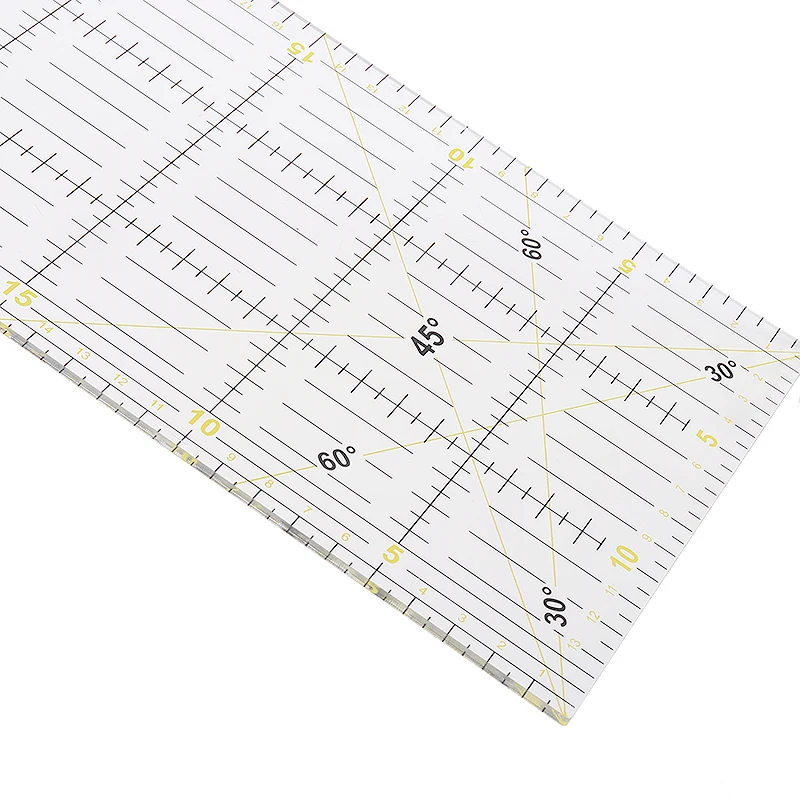 Инструмент для шитья прямоугольная линейка резки 60 х15 см