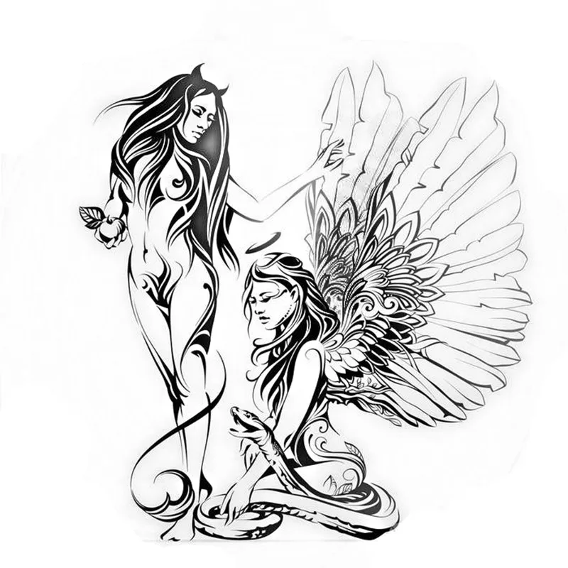 Прозрачные штампы для девочек змеи демона крыла ангела друга новинка 2019 года
