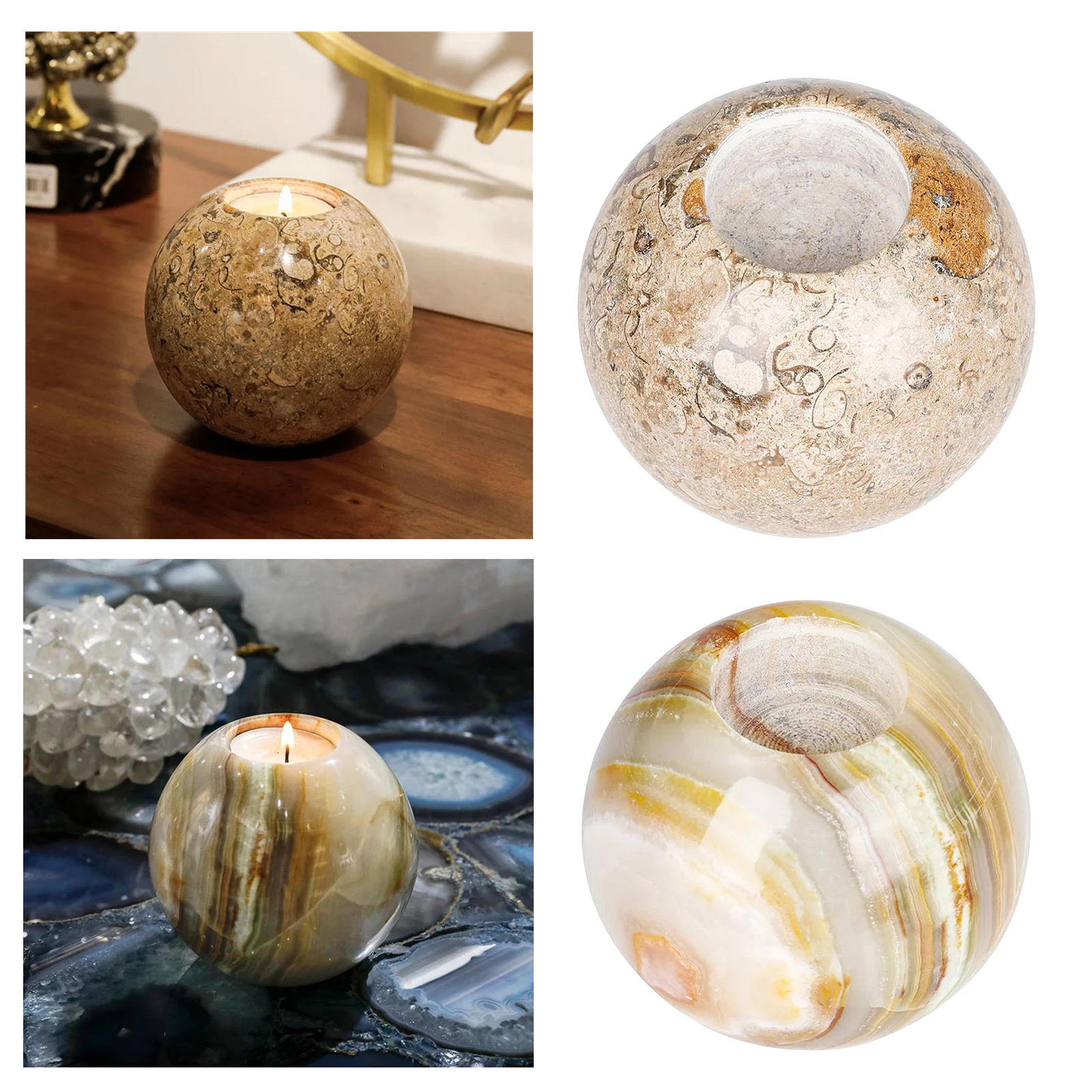 

Tealight Holder Creative Sphere Ball Candles Holders Stand Centerpieces Dining Room Party Holiday Romantic Decorative Ornaments