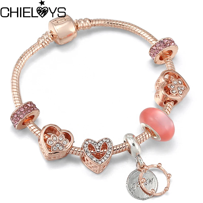 

Посеребренные королевские подвески, браслеты с шармами, Роскошные браслеты с любовным сердцем, браслеты для женщин, романтичные изысканные...