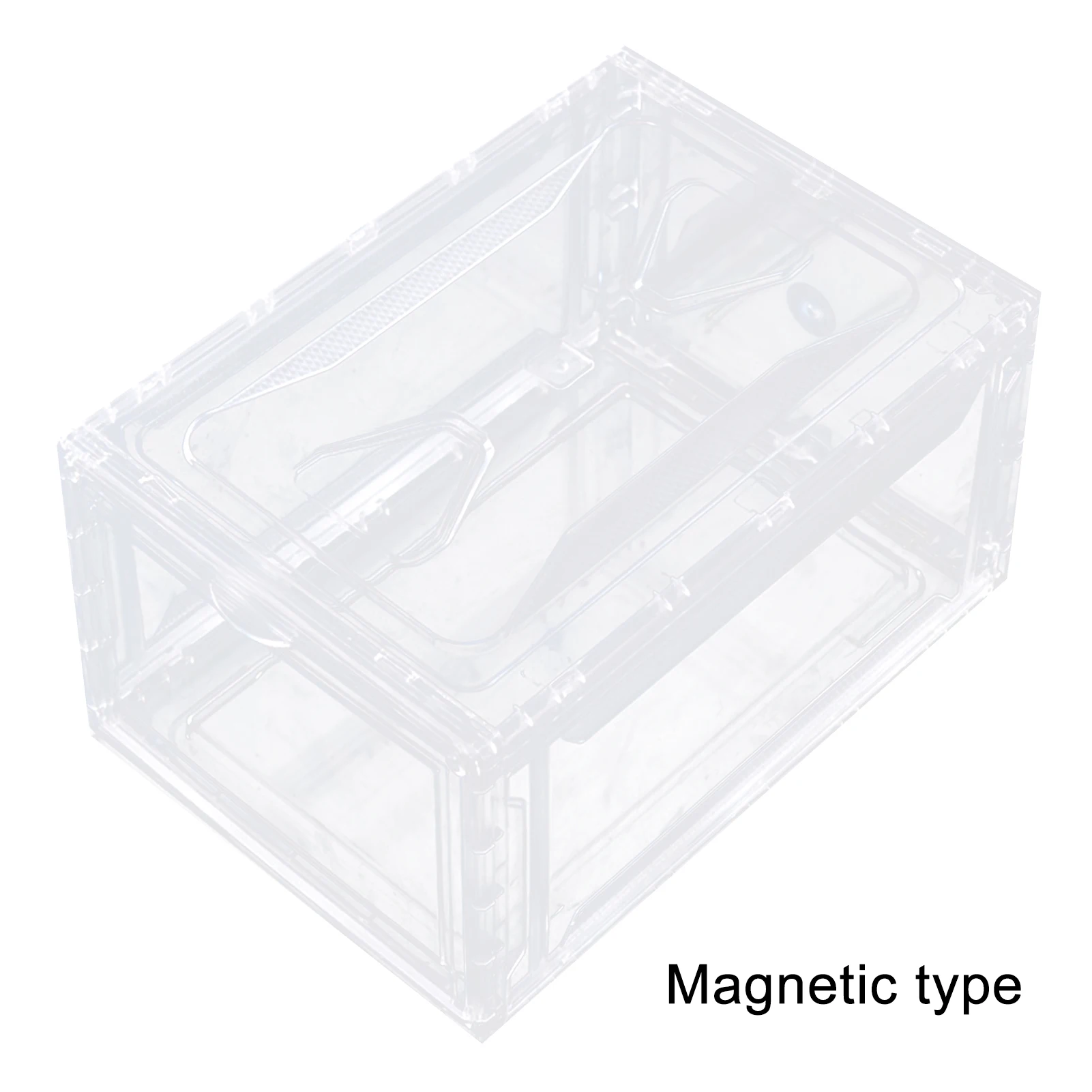 

Magnetic Thickened Dustproof Shoes Storage Container Sneakers Organizer Box Home Decor Shoe Organizer Shoebox caja organizadora