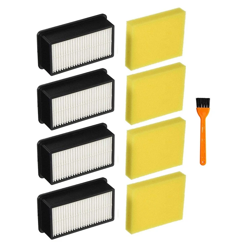 

4 Pack 1008 Replacement Filter Kit For Bissell Cleanview Upright Vacuums 9595A, 1819, 1822, 1825, 1831, 1330, 1332,Etc