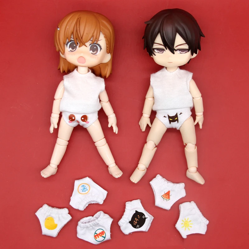 Нижнее белье для кукол HOUZIWA 3 шт./лот OB11 1/12 Bjd сургучная Одежда | Игрушки и хобби