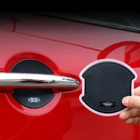 car door wrist protection film decoration stickers for mini cooper s one r55 r56 r60 r61 f54 f55 f56 f60 accessory modification