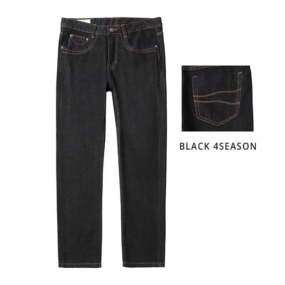 4 Season Straight Denim Men's Casual Jeans Loose Baggy Trousers Streetwear Plus Size Pants High Quality Clothing