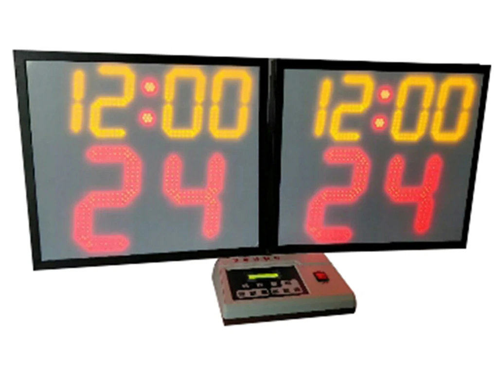 

Basketball electronic scoreboard scorer LED linkage scoreboard 24 seconds waterproof timer turn over scoreboard scoreboard