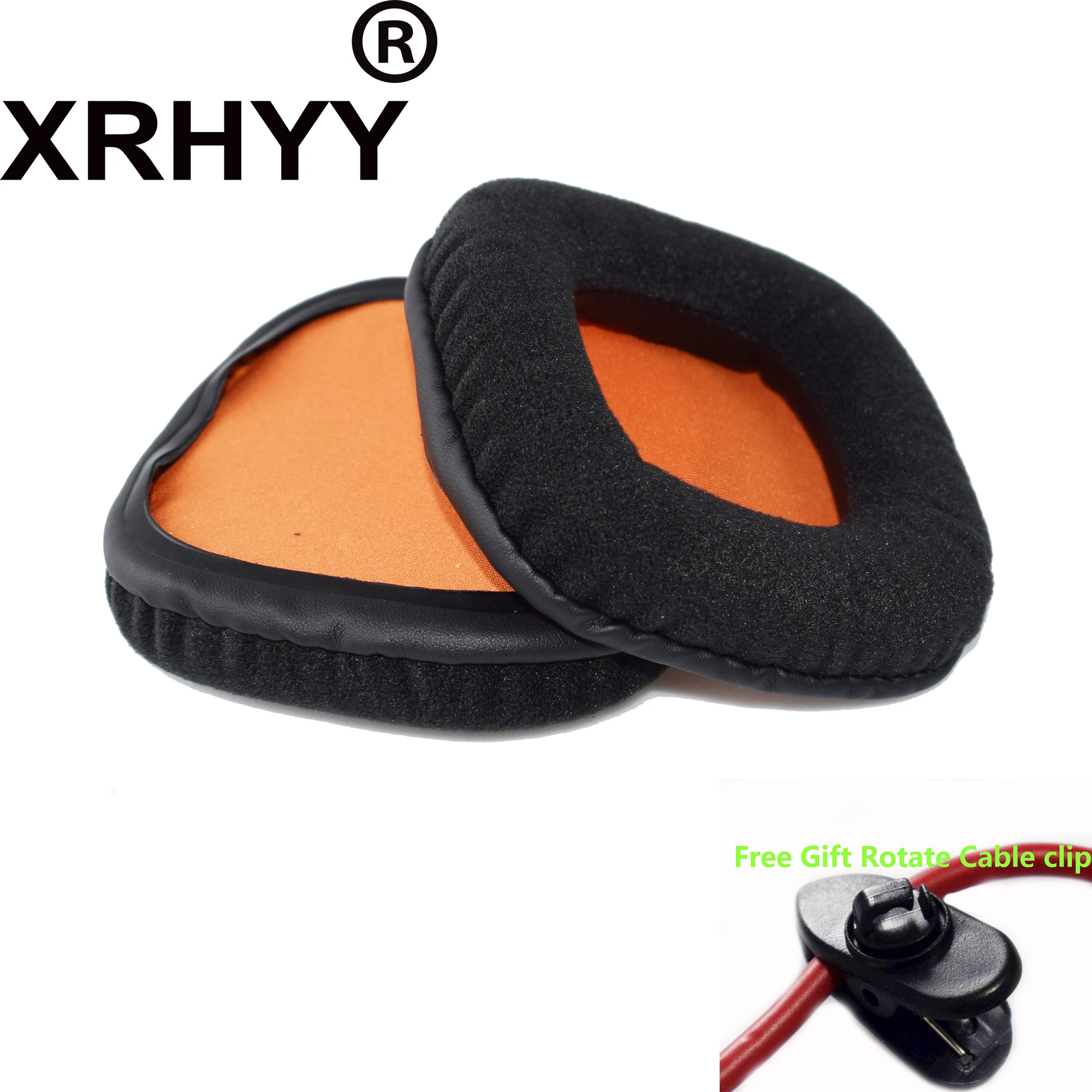 XRHYY 1 пара замена амбушюры чехол мягкий пенопласт, пенопласт вкладыш подушки для наушников Plantronics GameCom 780 367 377 777 гарнитура