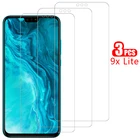 Защитное закаленное стекло для huawei honor 9x lite, чехол для 9xlite 9 x x9 light 6,5, чехол для huawe honer onor honr