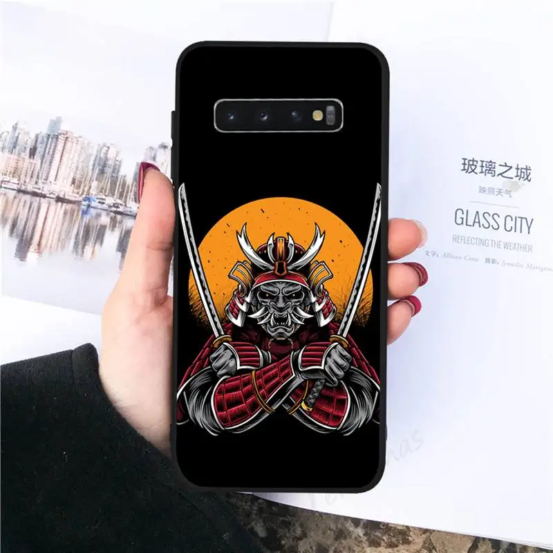 

Japan Samurai Art Phone Case For Samsung S6 S7 edge S8 S9 S10 e plus A10 A50 A70 note8 J7 2017