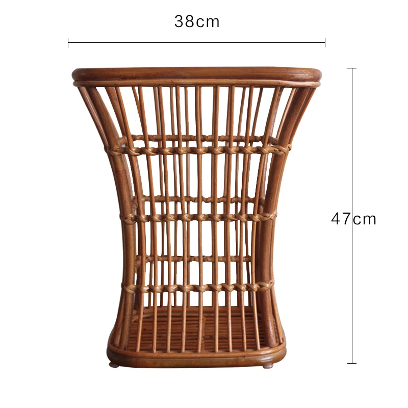 

Natural handmade rattan storage basket natural hamper box large clothes