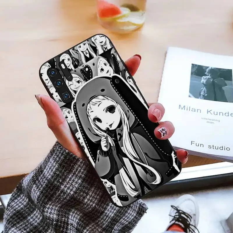 

Crazy Excitement anime Kakegurui Runa Phone Case For Huawei honor Mate mate P 10 9X 10i 20 30 40 y7 pro p smart 2019 lite