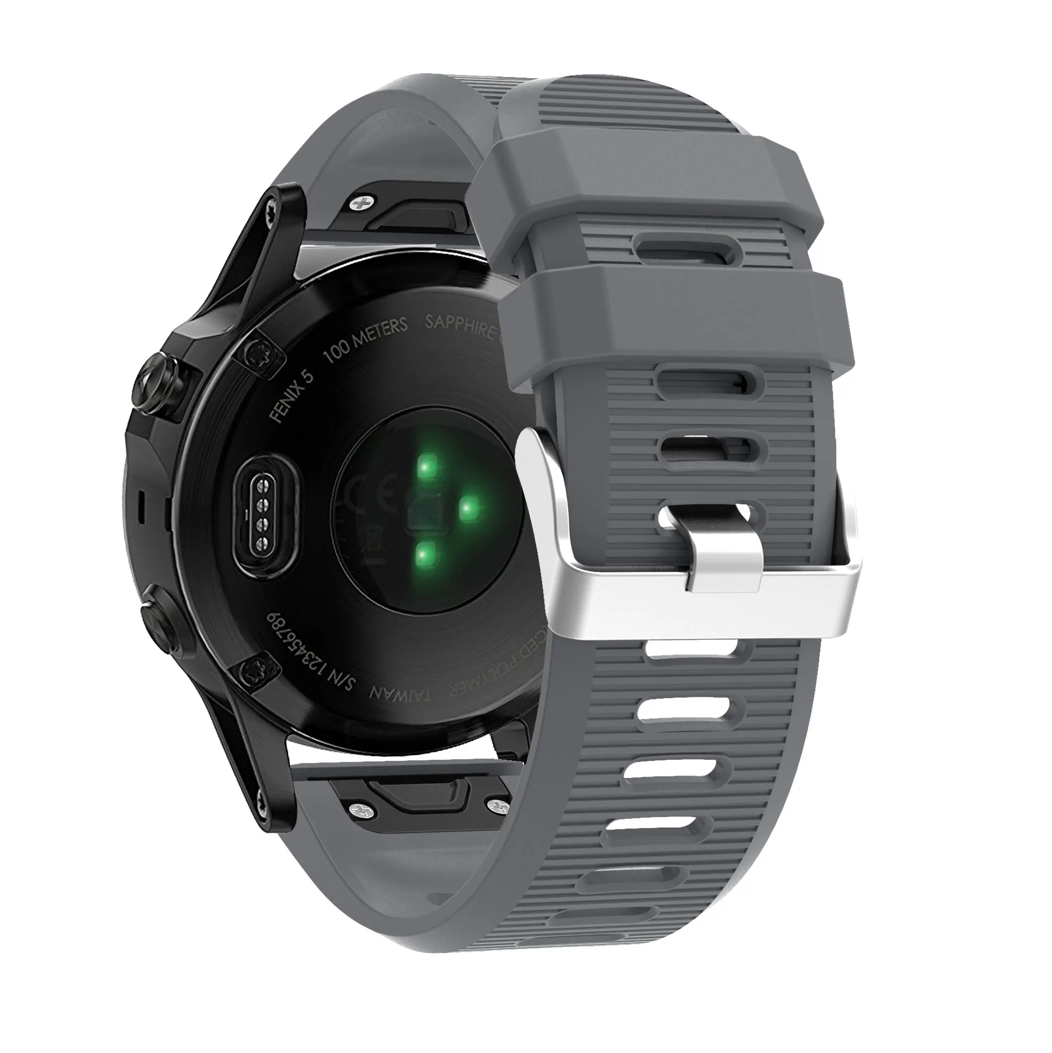 YAYUU ремешок для часов Garmin Fenix 5X Plus Band 26 мм легкий силиконовый 5X/Fenix 6X/Fenix 6X Pro/D2 Delta