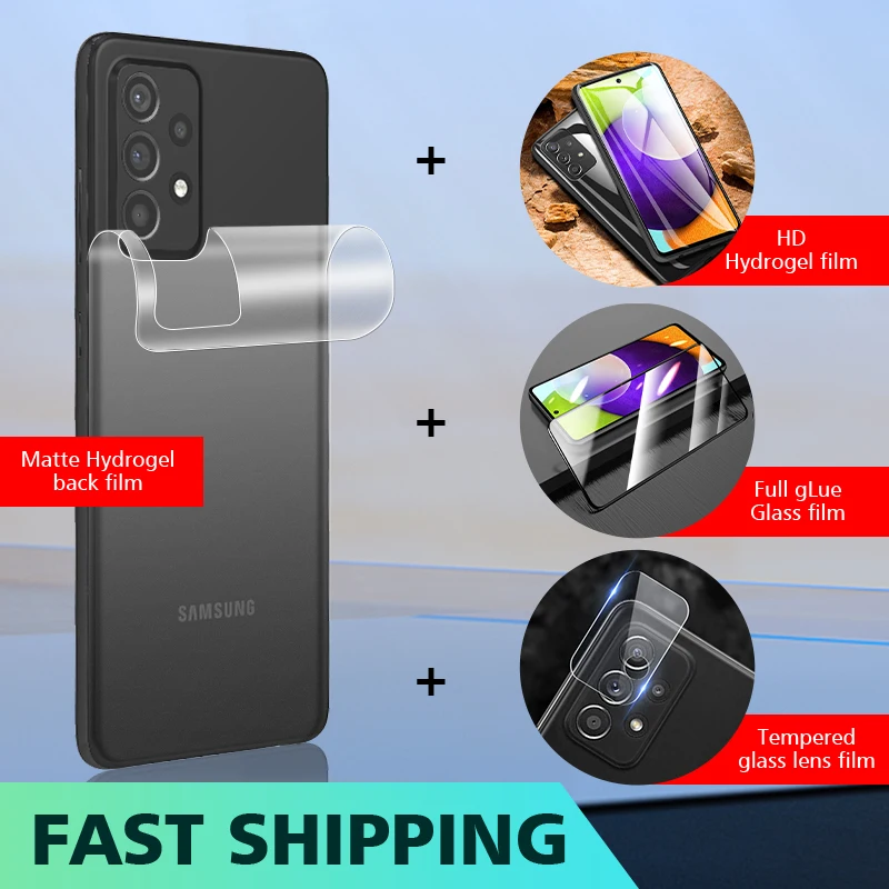 

Защитная пленка 4 в 1 для samsung Galaxy A51 A52s A71 A72 A12 4G