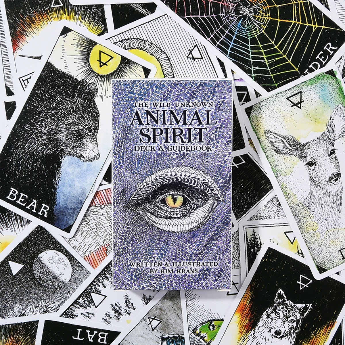 

The Wild Unknown Animal Spirit Tarot Cards Deck Oracle Cards Games Board Game Divination Fate Cards With PDF Guidebook