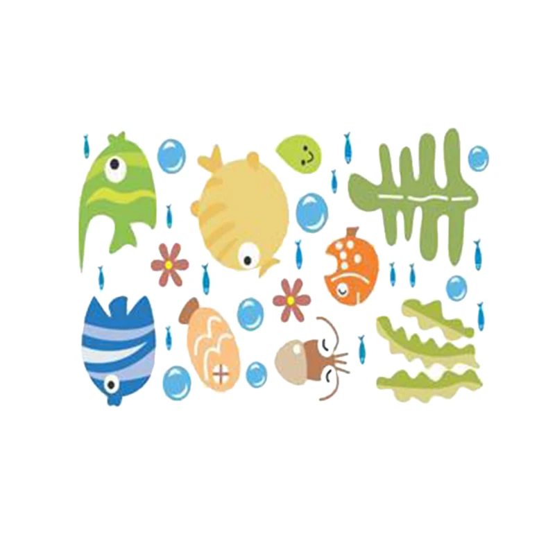 2018 горячая Распродажа милый тропический мультфильм Рыба море пузырь океан мир