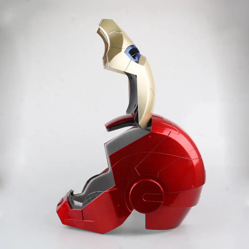 Высококачественный светодиодный шлем IRONMAN Fer Homme 1 шт. полностью лицевая маска ABS