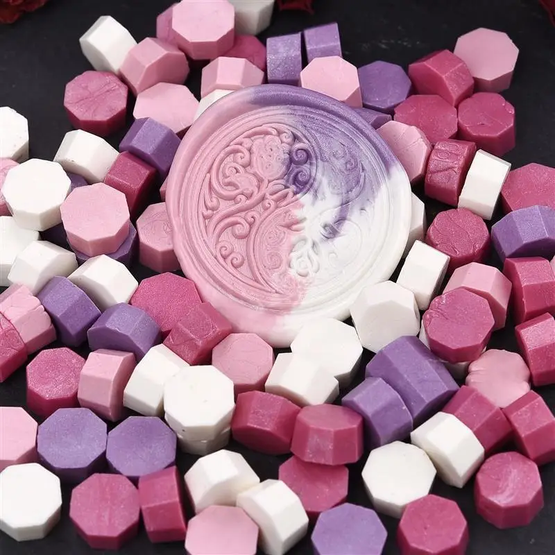 100 PCs Mix Color Sealing Wax Wedding Birthday Party Invitation Decoration Seal Beads Retro Envelope | Дом и сад