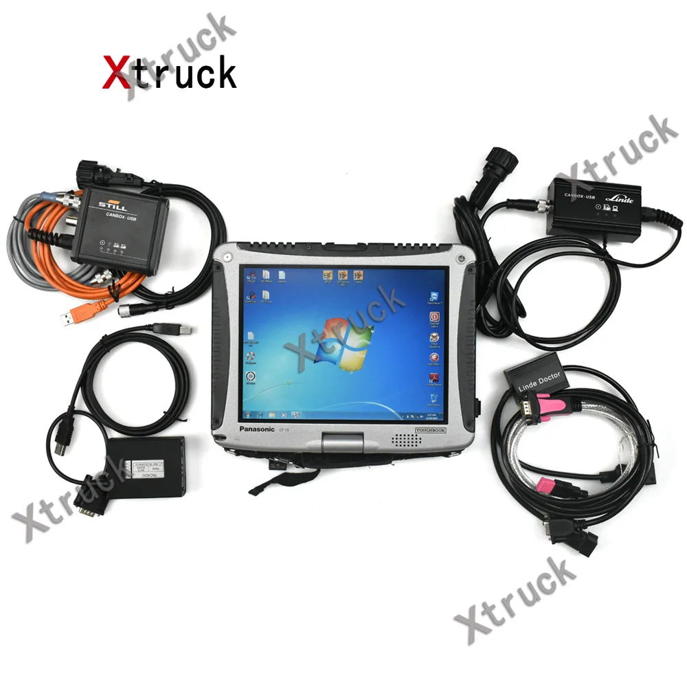 

Judit Incado Box Diagnostic Kit judit 4 Jungheinrich Linde canbox Still forklift Diagnose tool canbox doctor Still+CF19 laptop