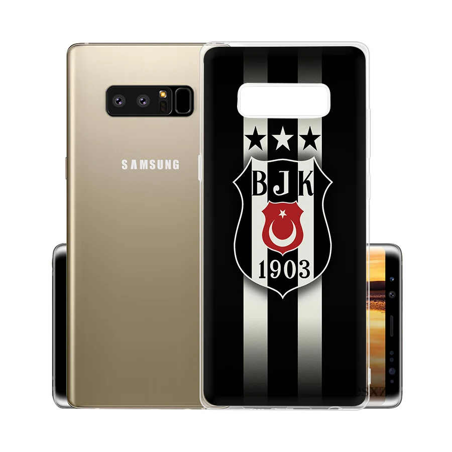 Телефон Бешикташ BJK логотип для samsung S8 S9 S10E S10 плюс S3 S4 S5 S6 S7 Edge Note 8 9 M10 M20 M30 крышка - Color: H10