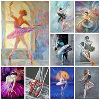5d diy full drill diamond painting ballet dancing diamond embroidery resin mosaic wall art picture kit home decoration gift
